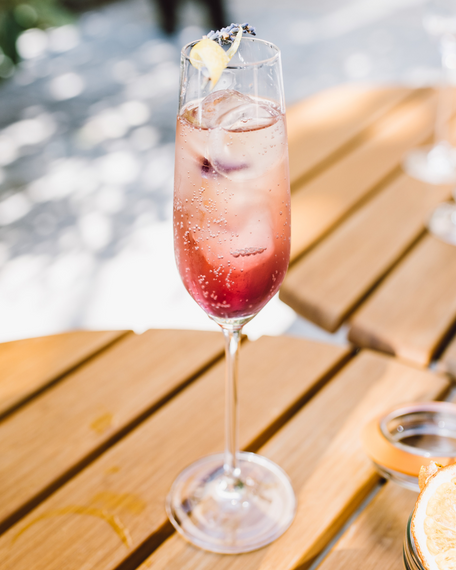 Lavender Spritz : French Bloom Conscious Cocktail