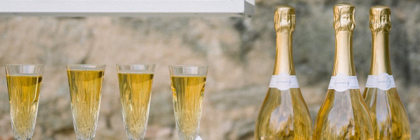 The eternal Wedding Season: toasting with French Bloom's alcohol-free sparkling wines