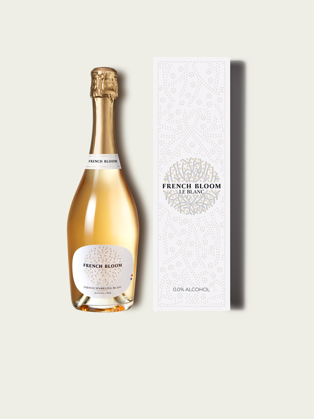 ㉚dahlia blanc〜リップルファブリック〜 LE BLANC - NON-ALCOHOLIC SPARKLING WINE - 750 ML - FRENCH BLOOM