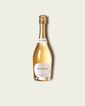 French Bloom Le Blanc 0.0% alcohol bottle on a minimalist off-white background.