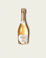 French Bloom Le Blanc 0.0% alcohol bottle on a minimalist off-white background.